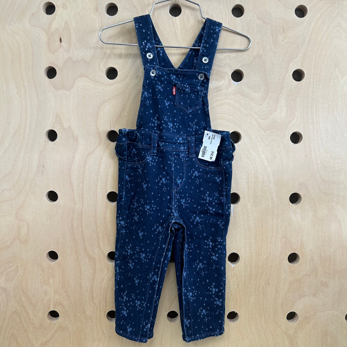 Navy Stars Overalls