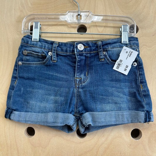 Denim Cuffed Shorts