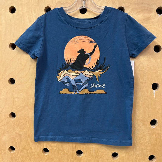 Blue Mountain Cowboy Tee