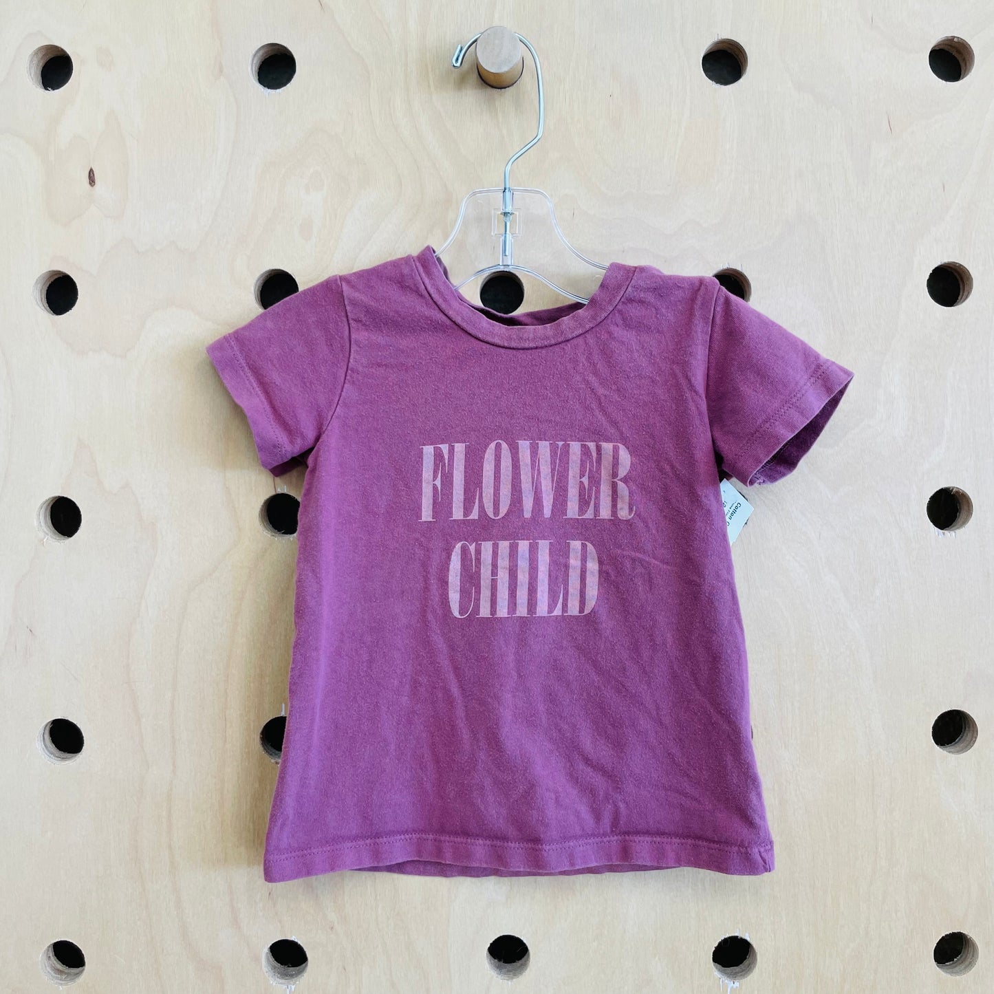 Mauve Flower Child Tee