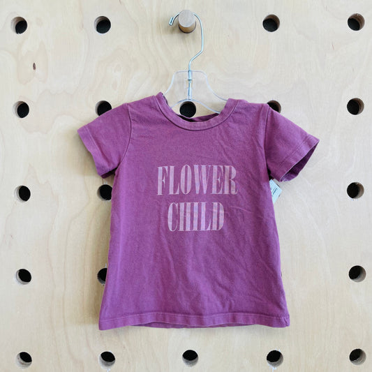 Mauve Flower Child Tee