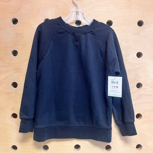 Black Cotton Pullover