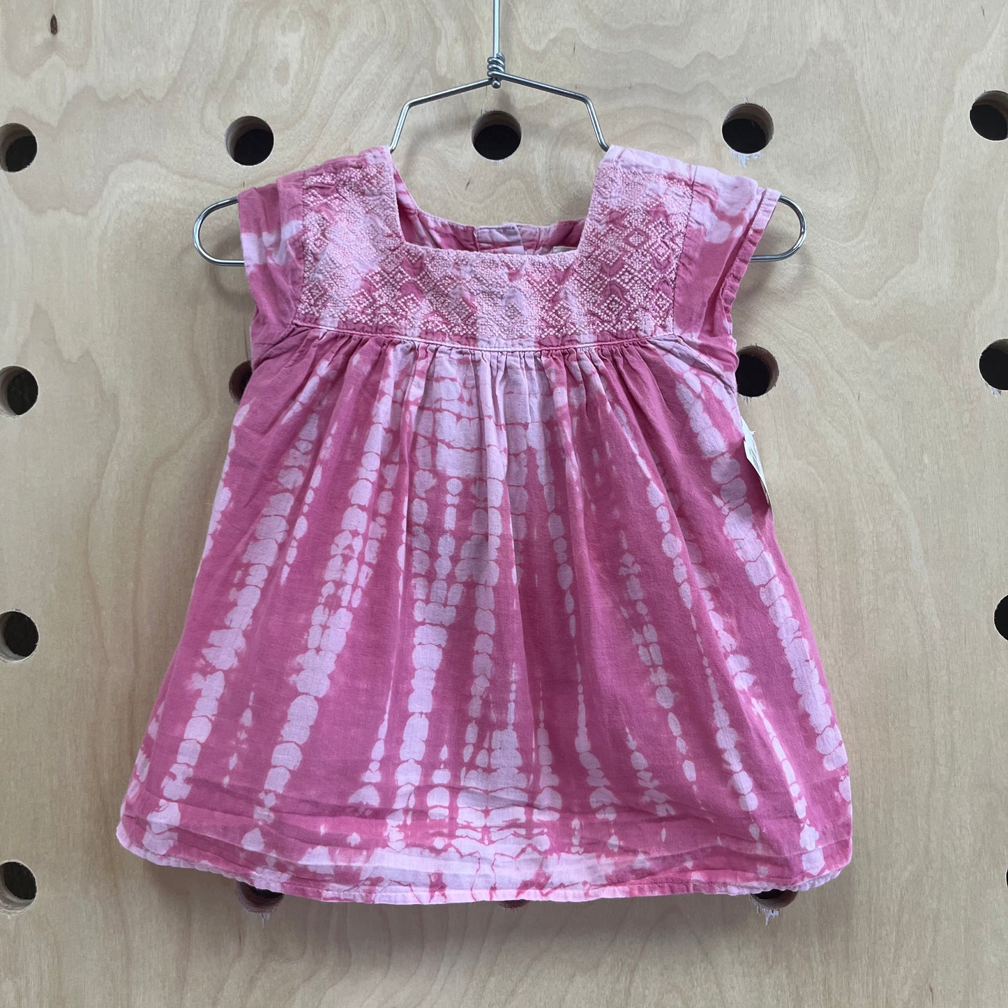 Pink Tie Dye Dress & Bloomers