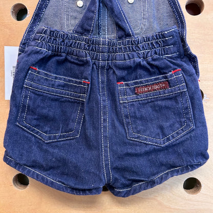 French Toast Denim Shortalls