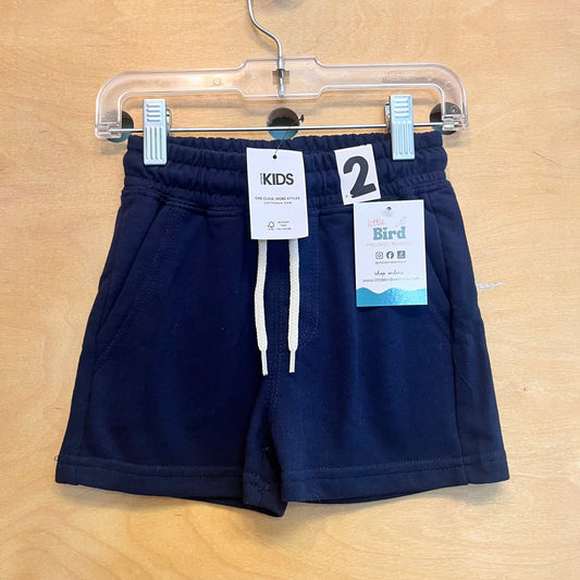 Navy Drawstring Shorts NEW!