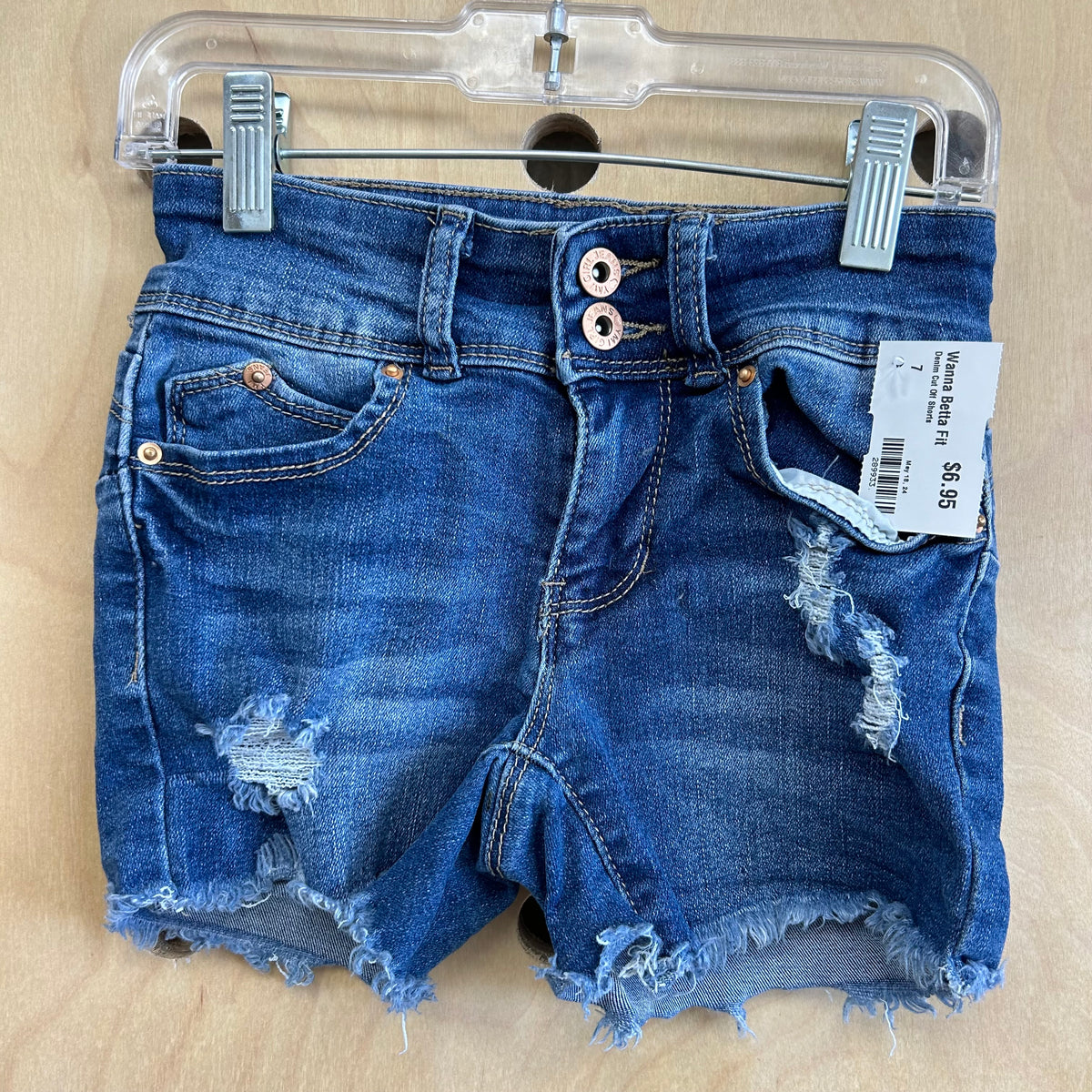 Denim Cut Off Shorts