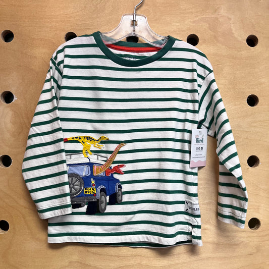Green Striped Dinos Jeep LS
