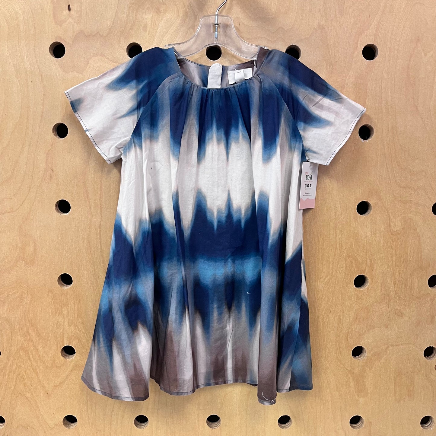 Blue & Grey Tie Dye Dress NEW!