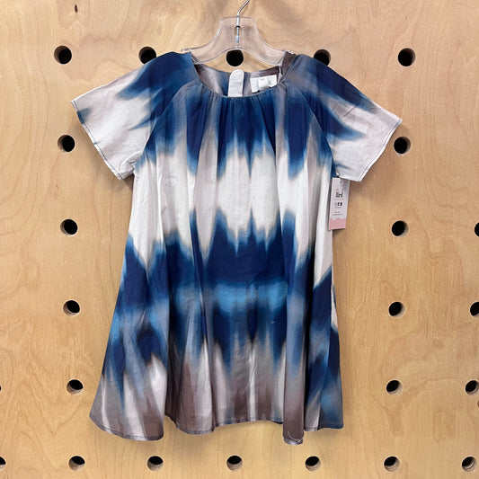 Blue & Grey Tie Dye Dress NEW!