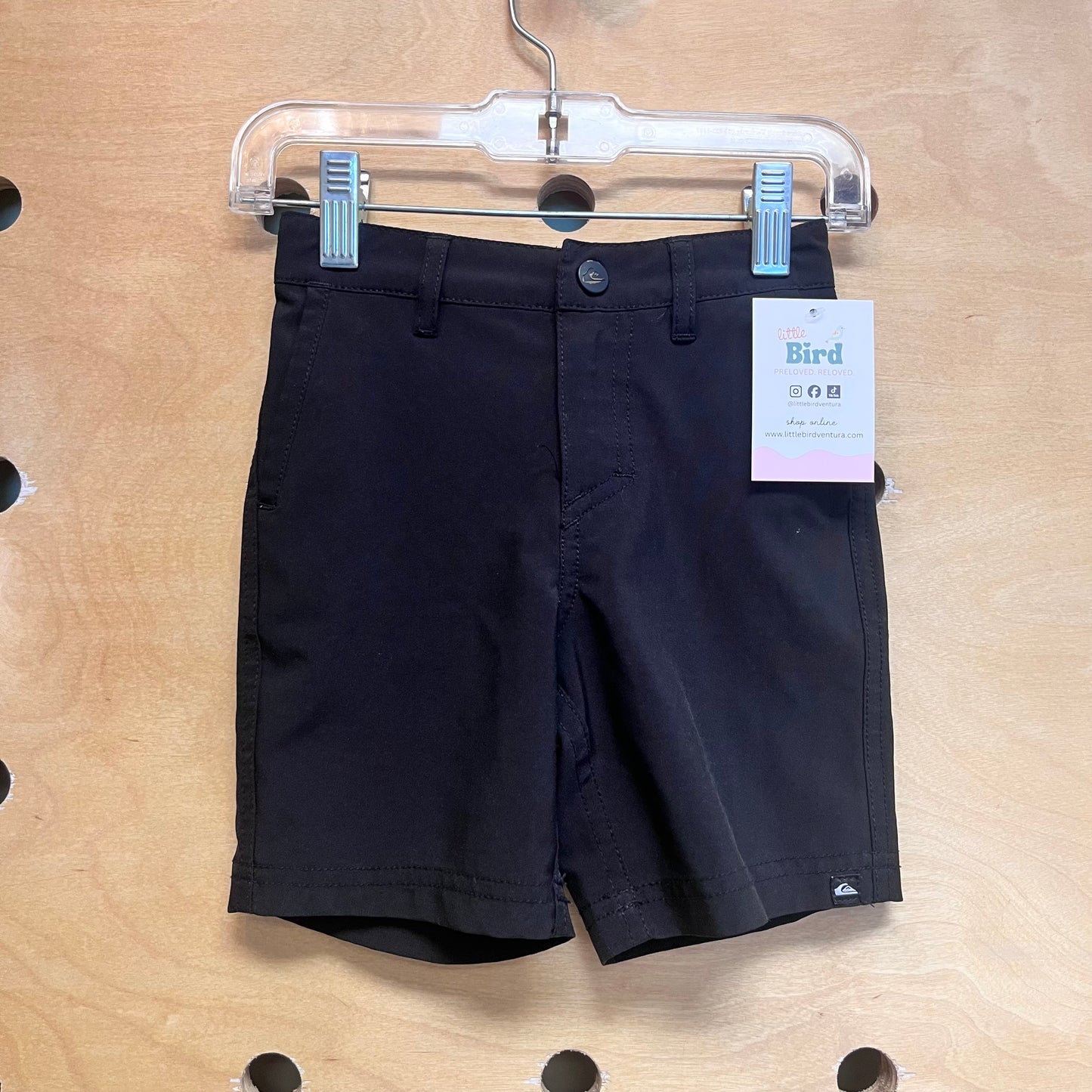Black Quick Dry Shorts