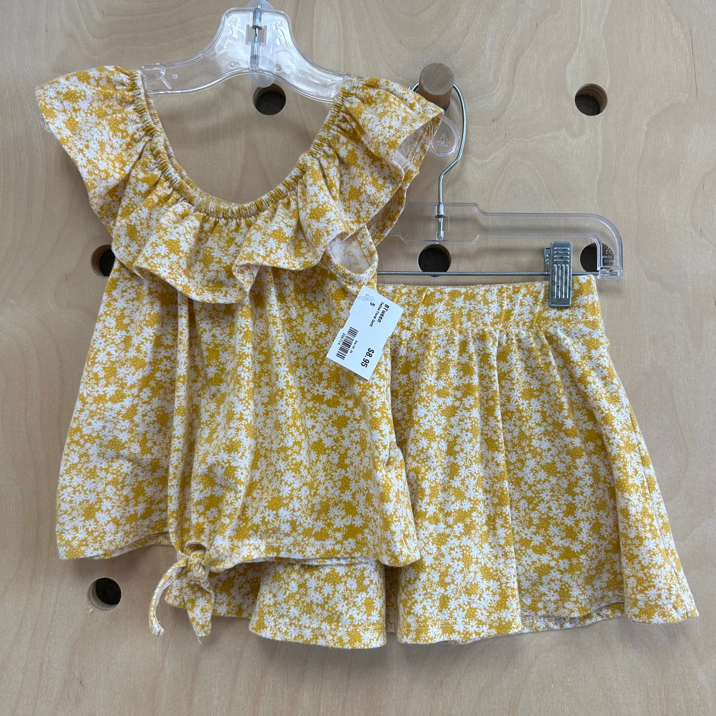 Yellow Floral Outfit
