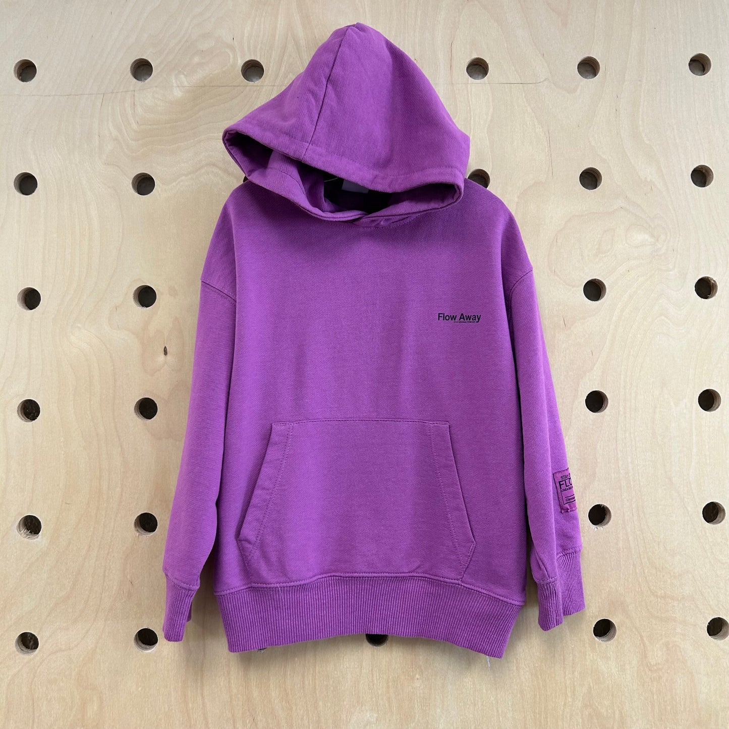 Magenta Flow Away Hoodie Pullover