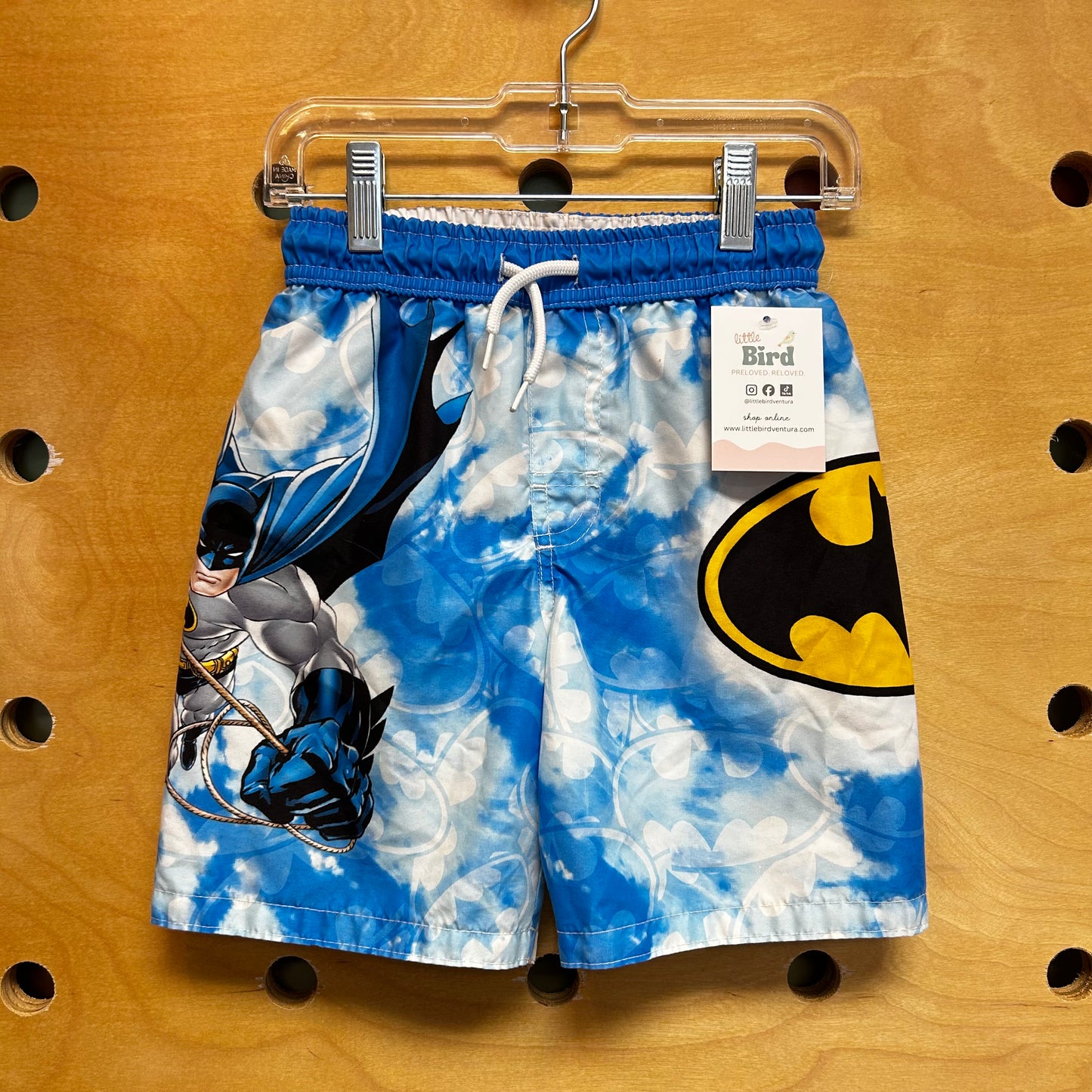 Tie Dyed Batman Swim Shorts