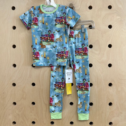 Blue Mystical Bamboo Pajamas NEW!