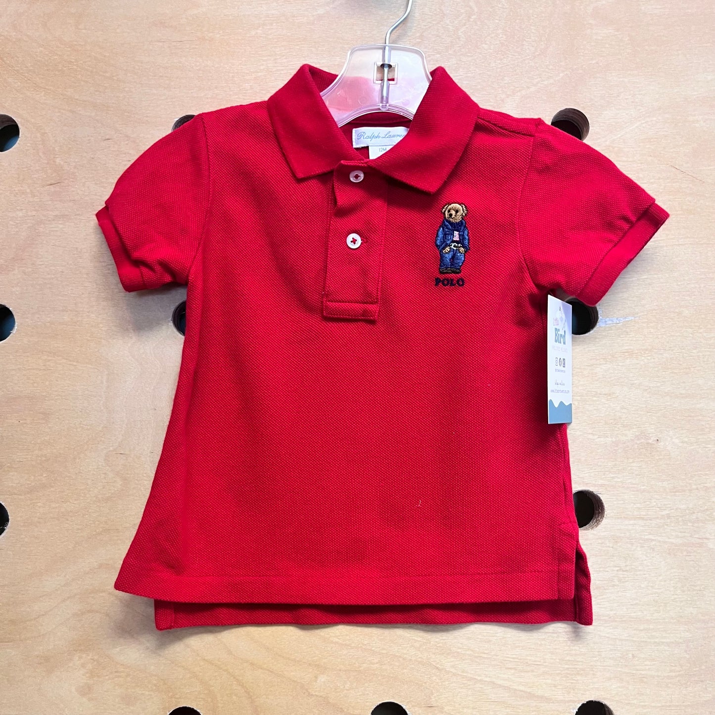 Embroidered Bear Polo