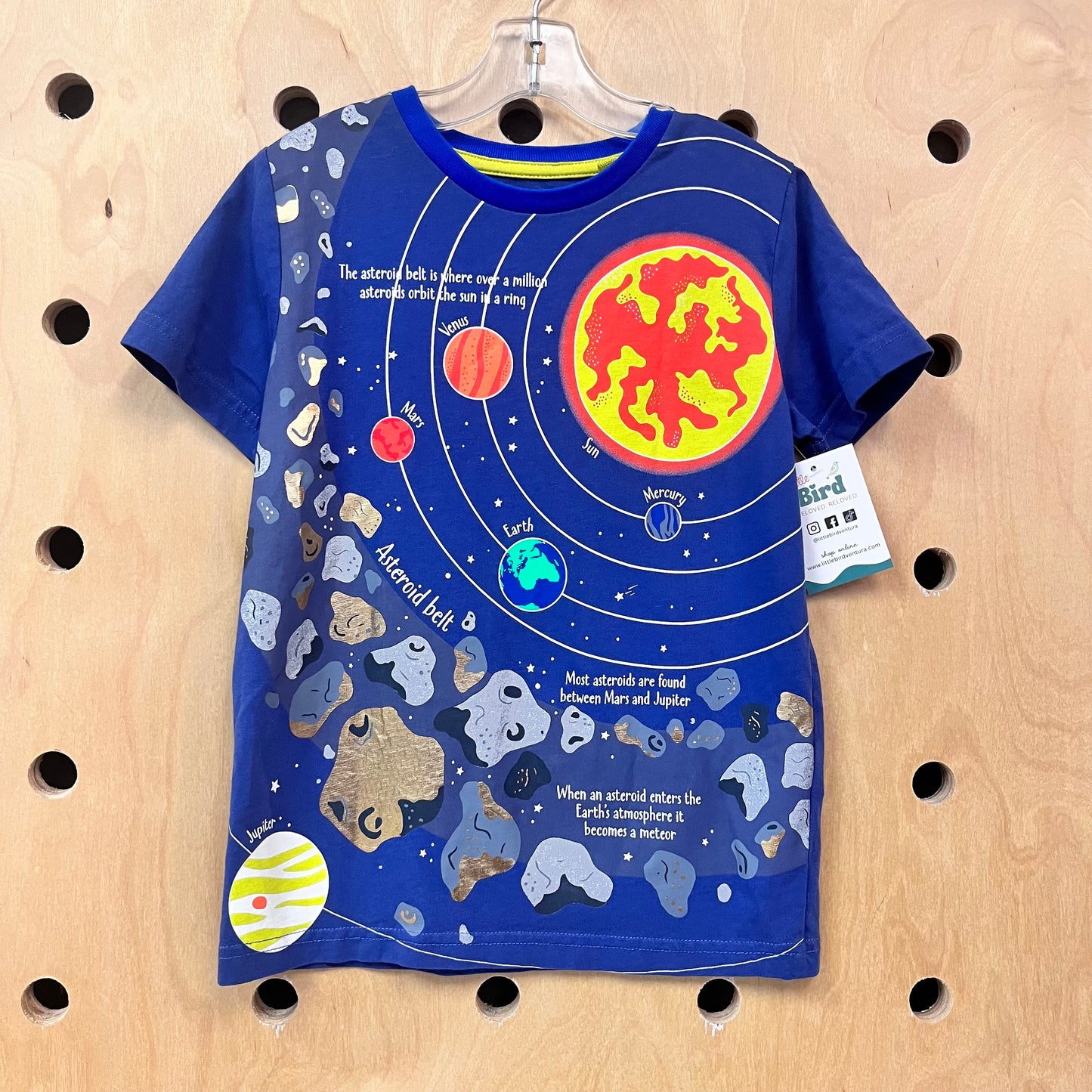 Mtallic Solar System Tee