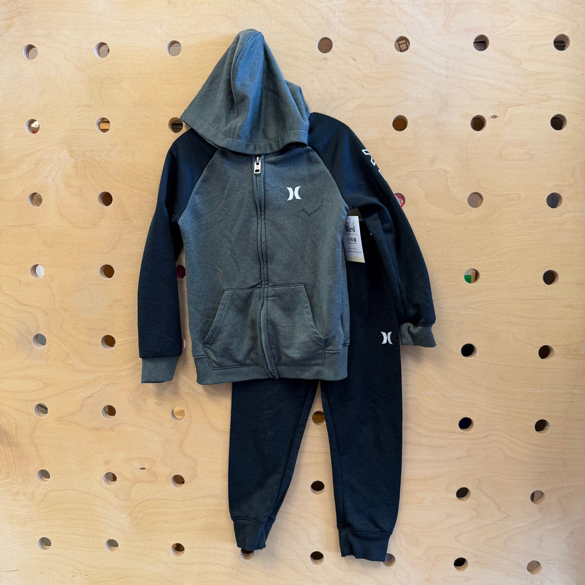 Black/Grey Hoodie+Joggers