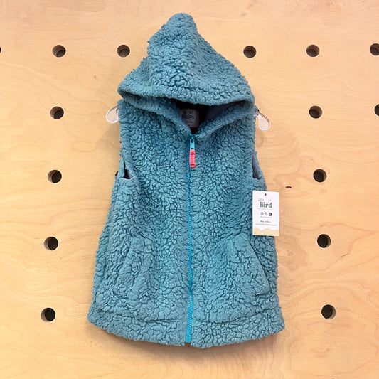 Blue Sherpa Vest