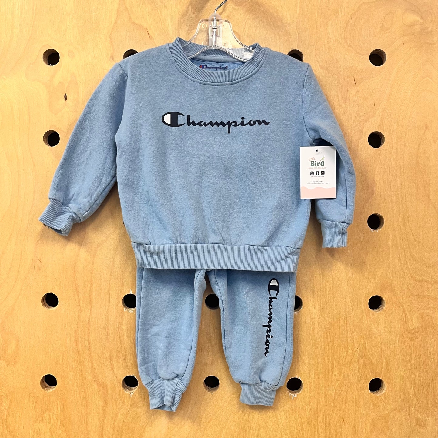 Blue Logo Outfit