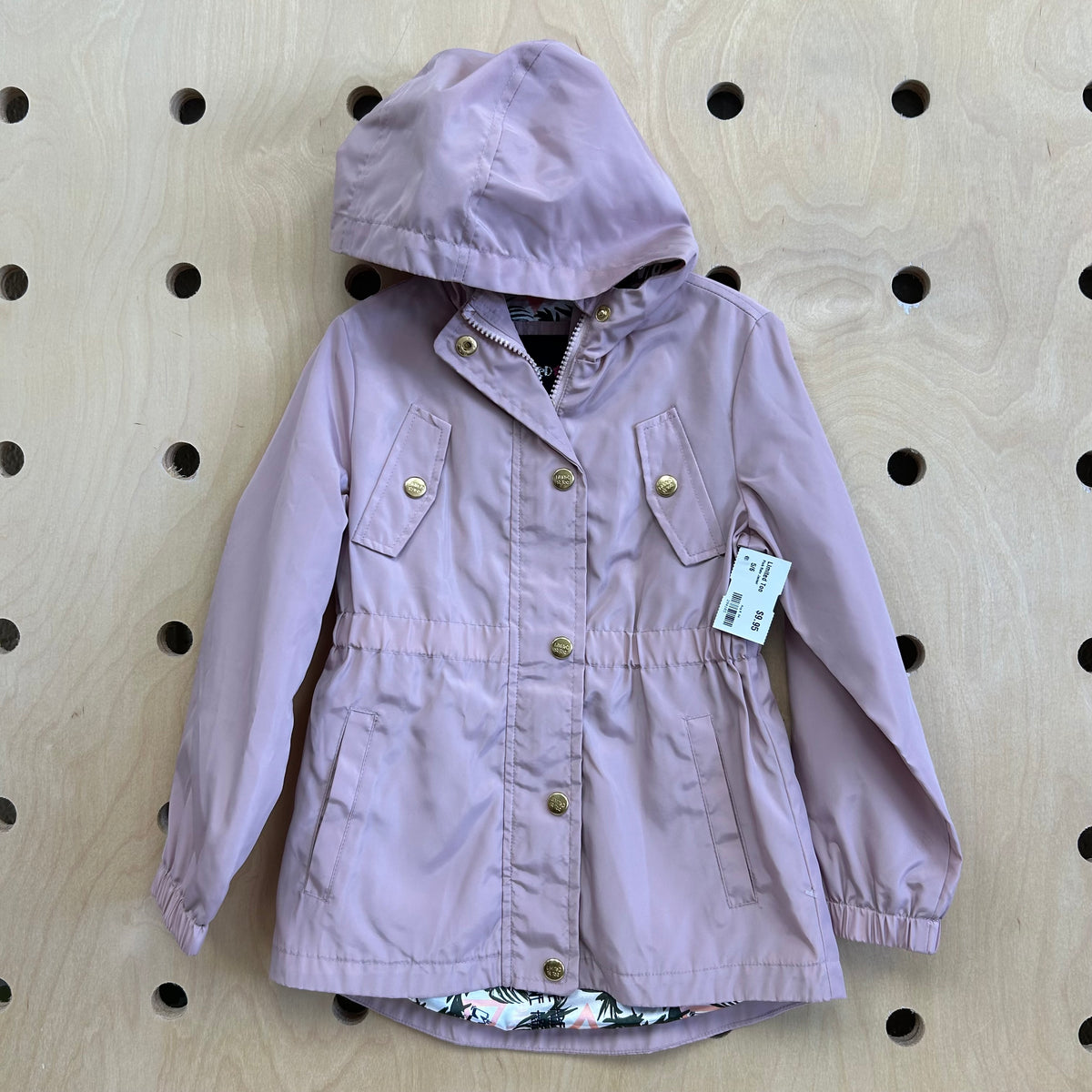 Pink Rain Jacket