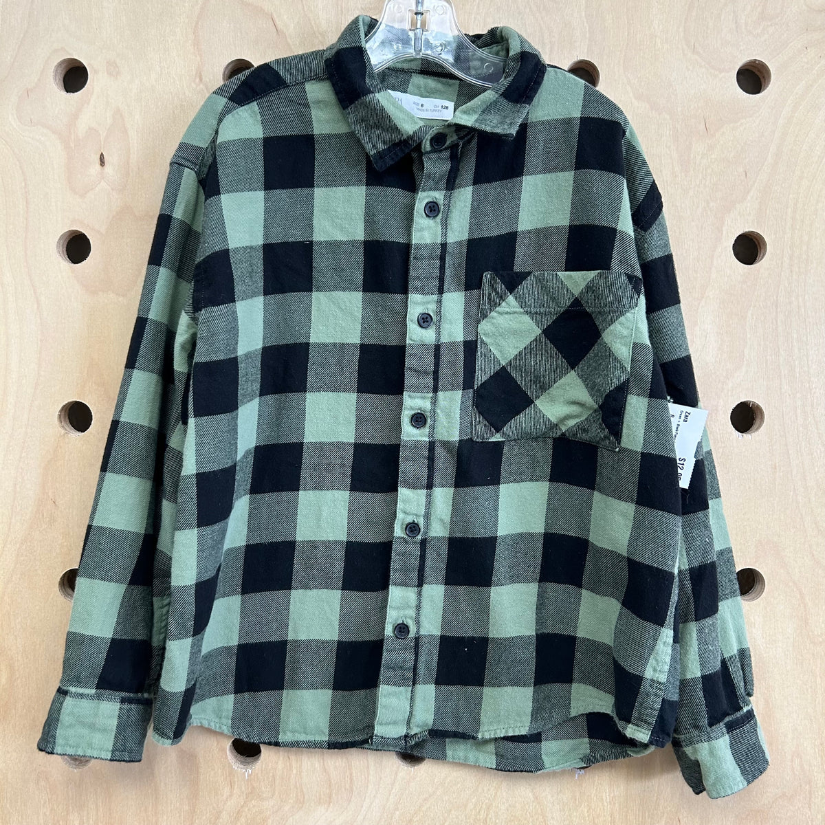 Green + Black Flannel
