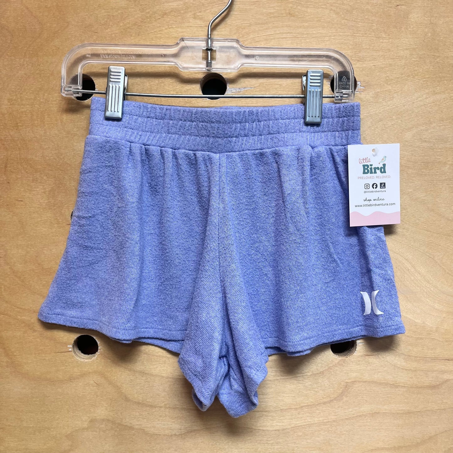 Lavender Flowy Soft Shorts
