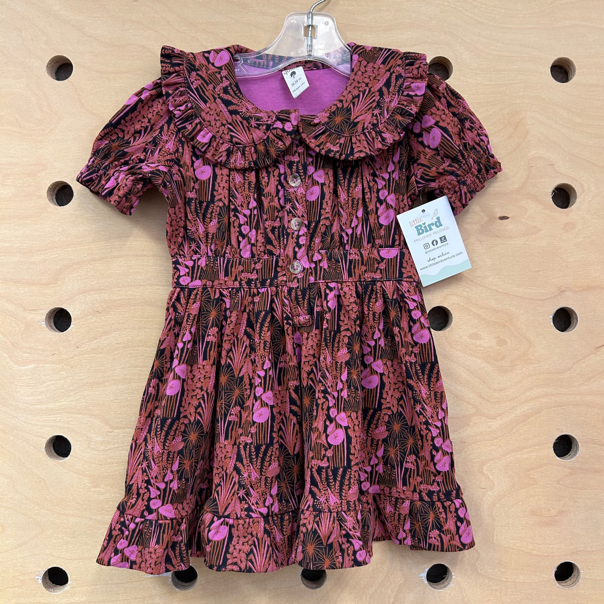 Organic Floral Dress