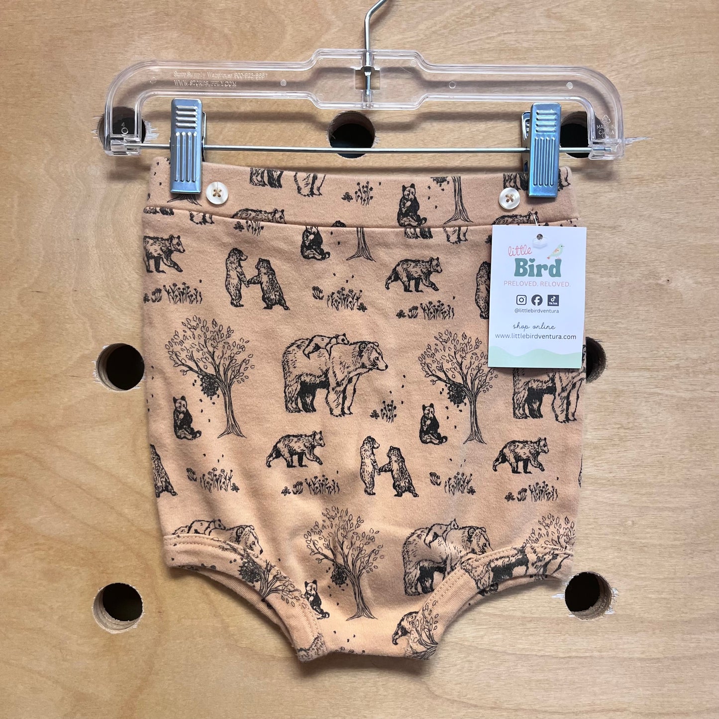 Brown Bear Organic Bloomers