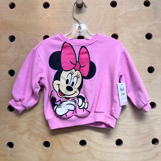 Pink Minnie Mouse Pullover