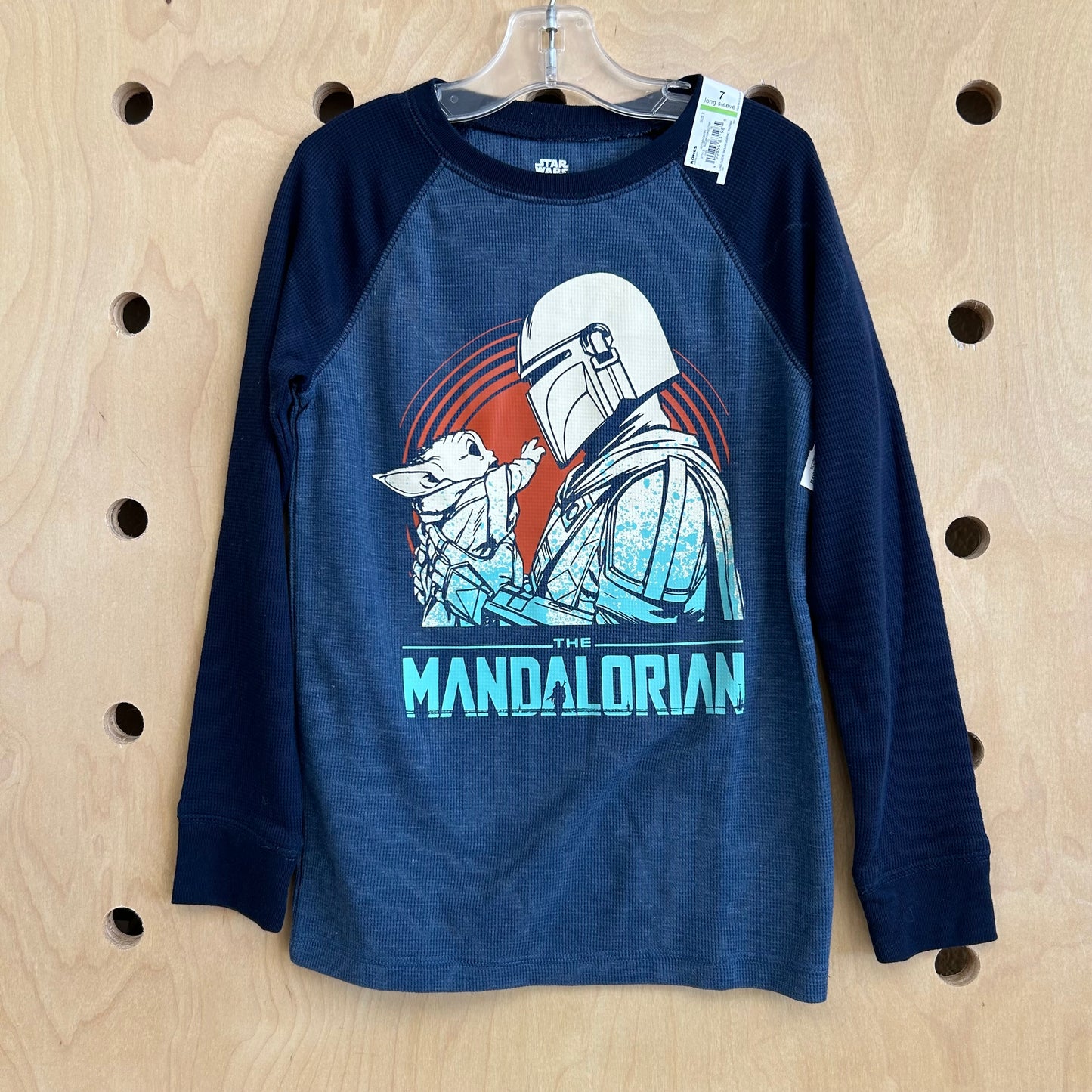 Blue Mandolorian Long Sleeve NEW!