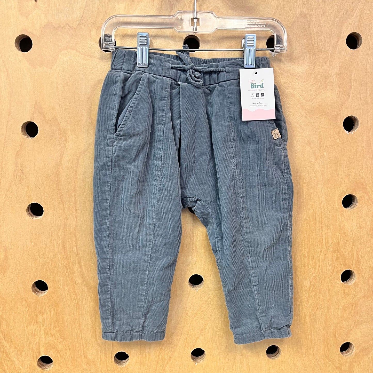 BlueCord Lined Pants