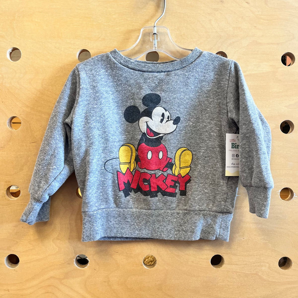 Grey Mickey Pullover