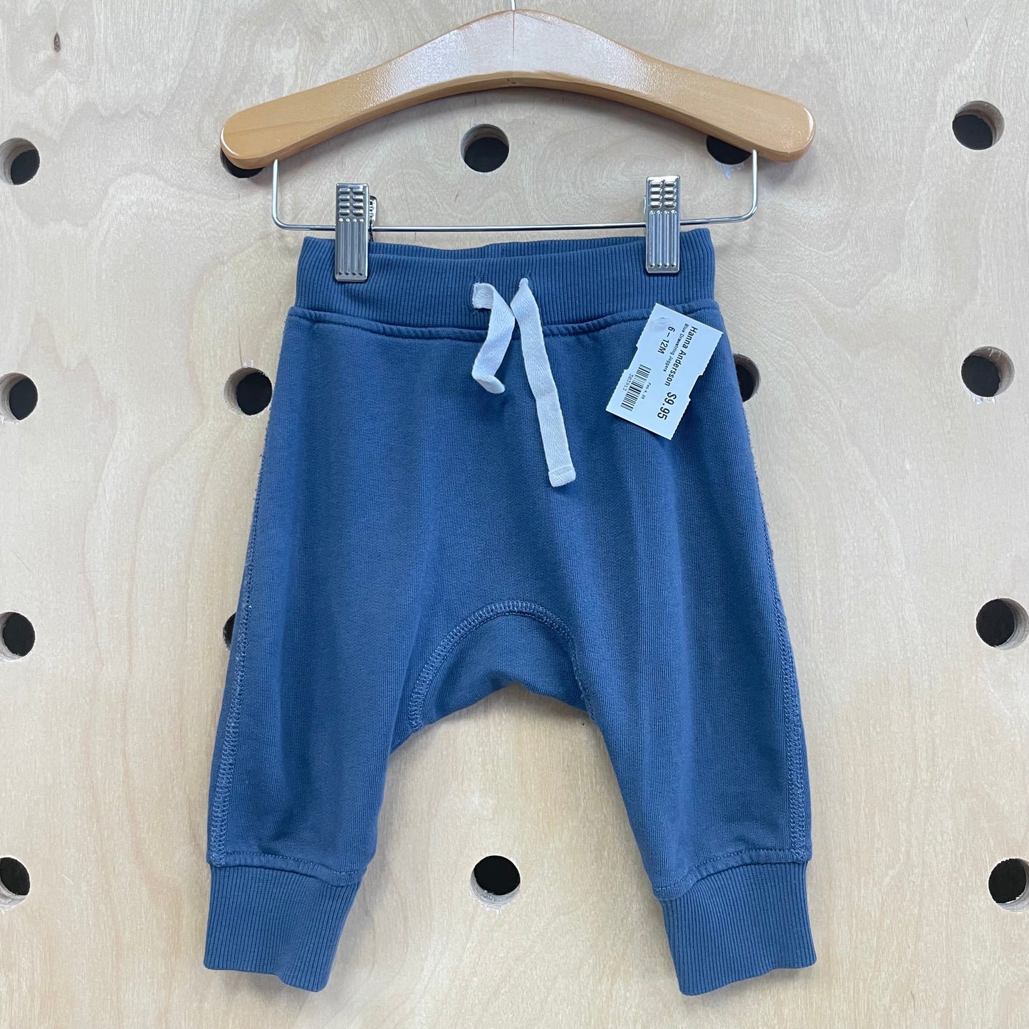 Blue Drawstring Joggers