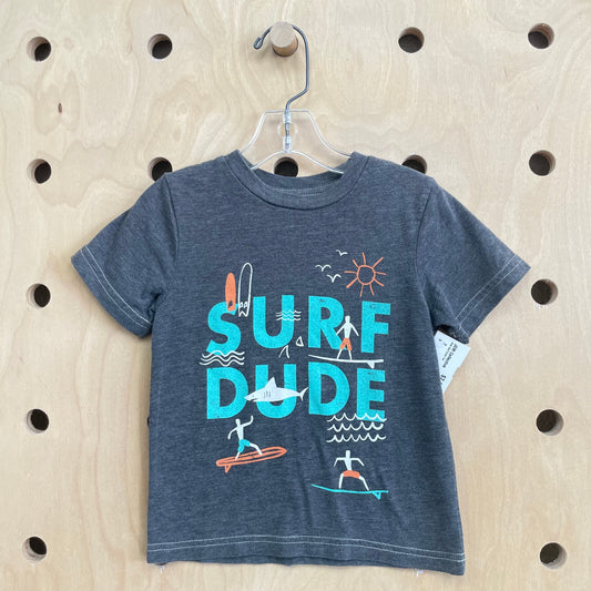 Grey Surf Dude Tee