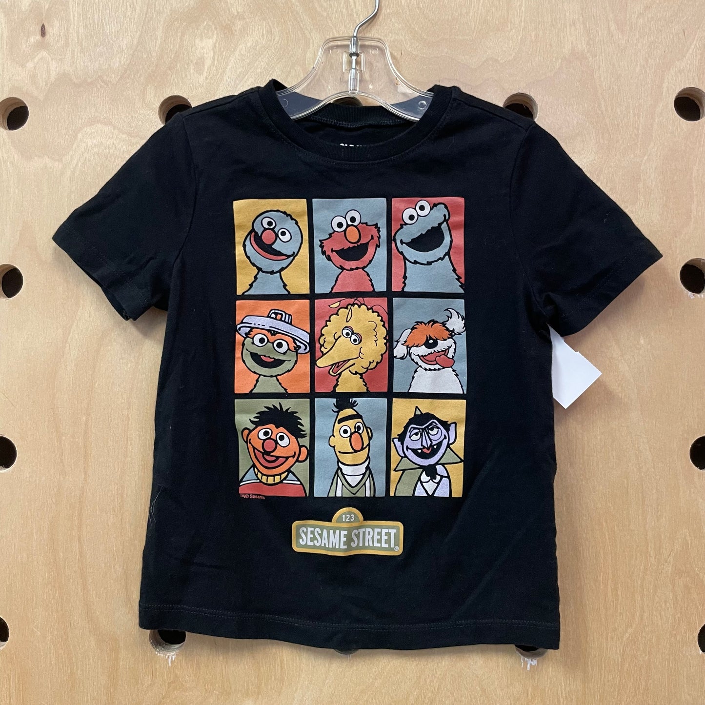 Black Sesame Street Tee