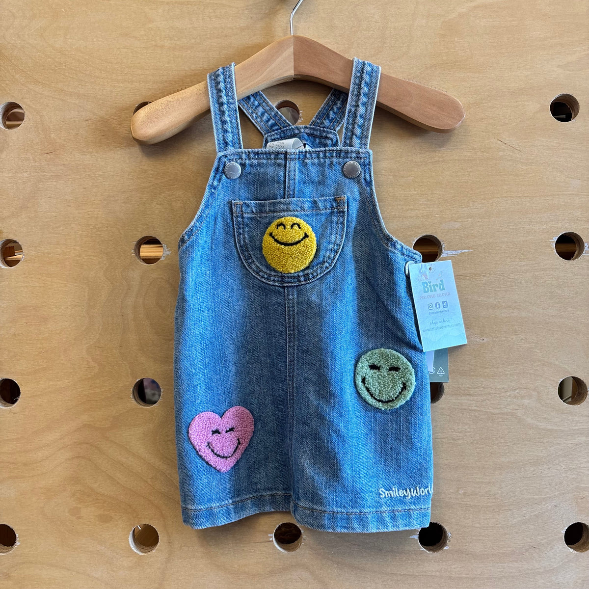 Denim Smiley World Jumper NEW!