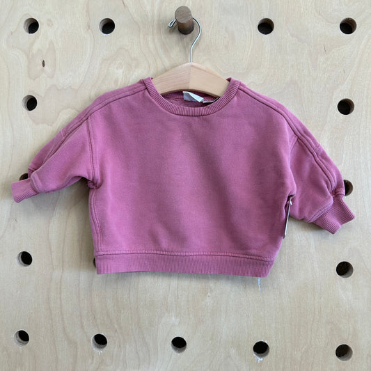 Pink Boxy Pullover