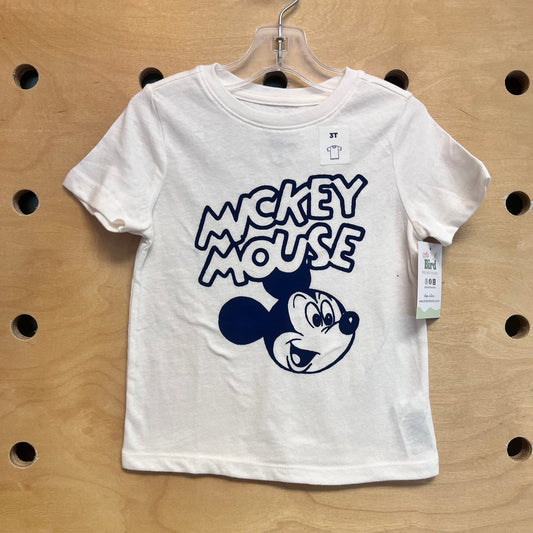 Cream Mickey Mouse Tee NEW!