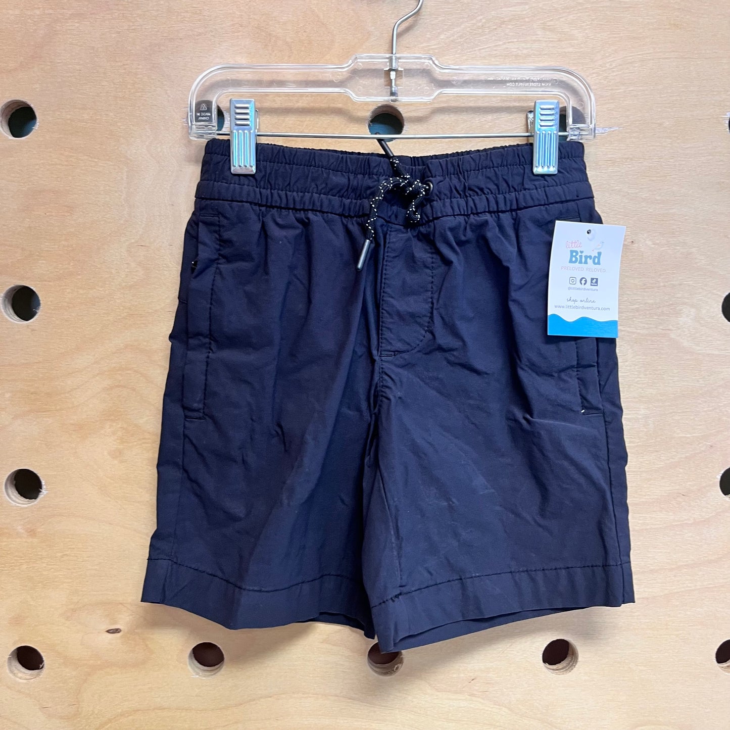 Black Drawstring Shorts