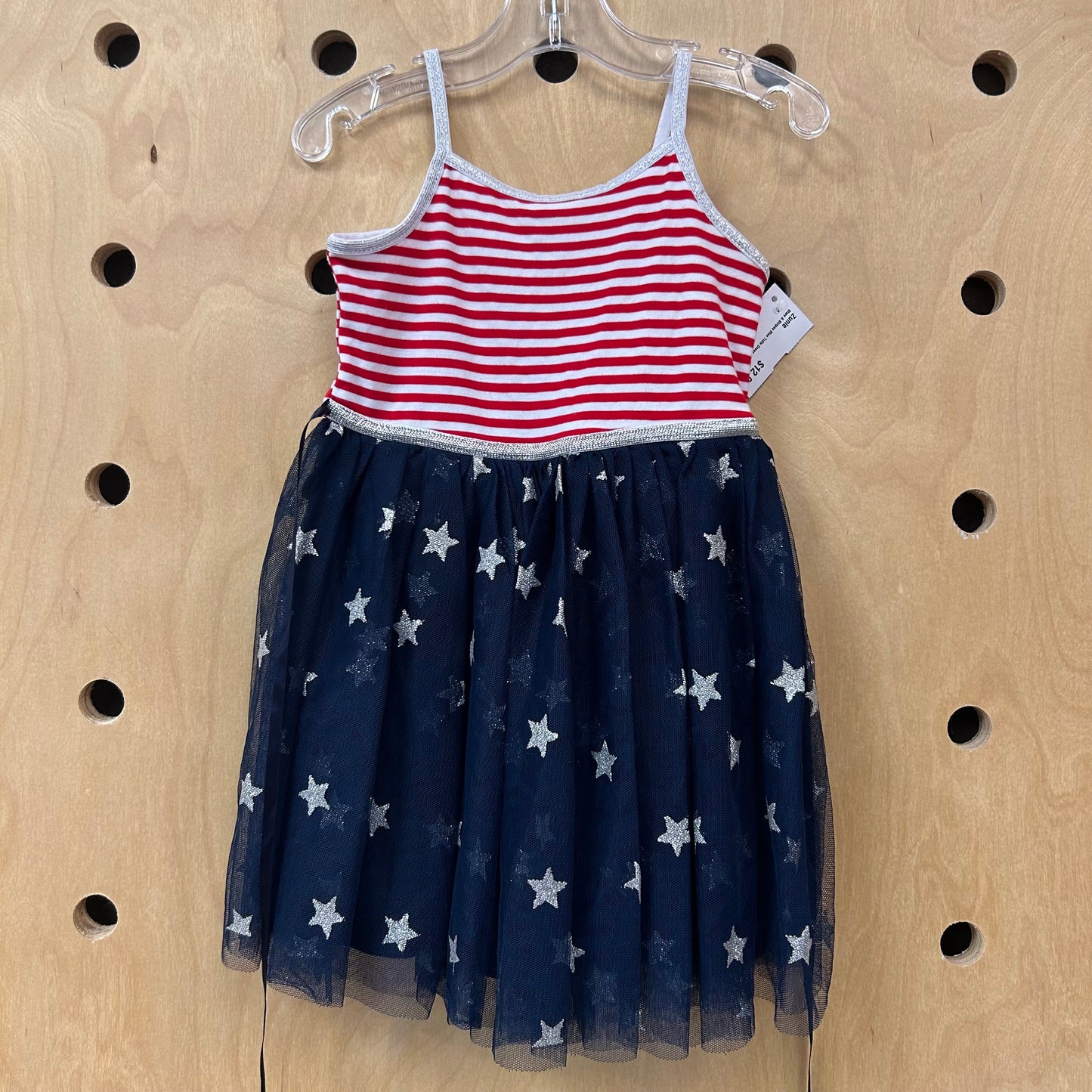 Stars & Stripes Blue Tulle Dress