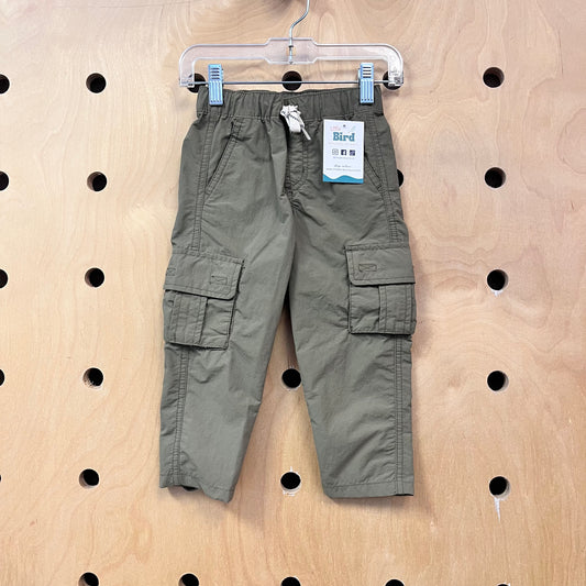 Olive Quick Dry Cargo Pants