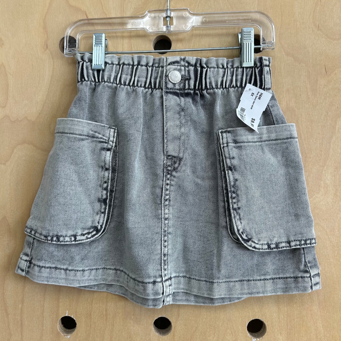 Grey Denim Skirt NEW!