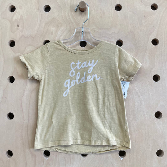 Yellow Stay Golden Tee
