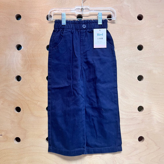 Navy Pull On Pants