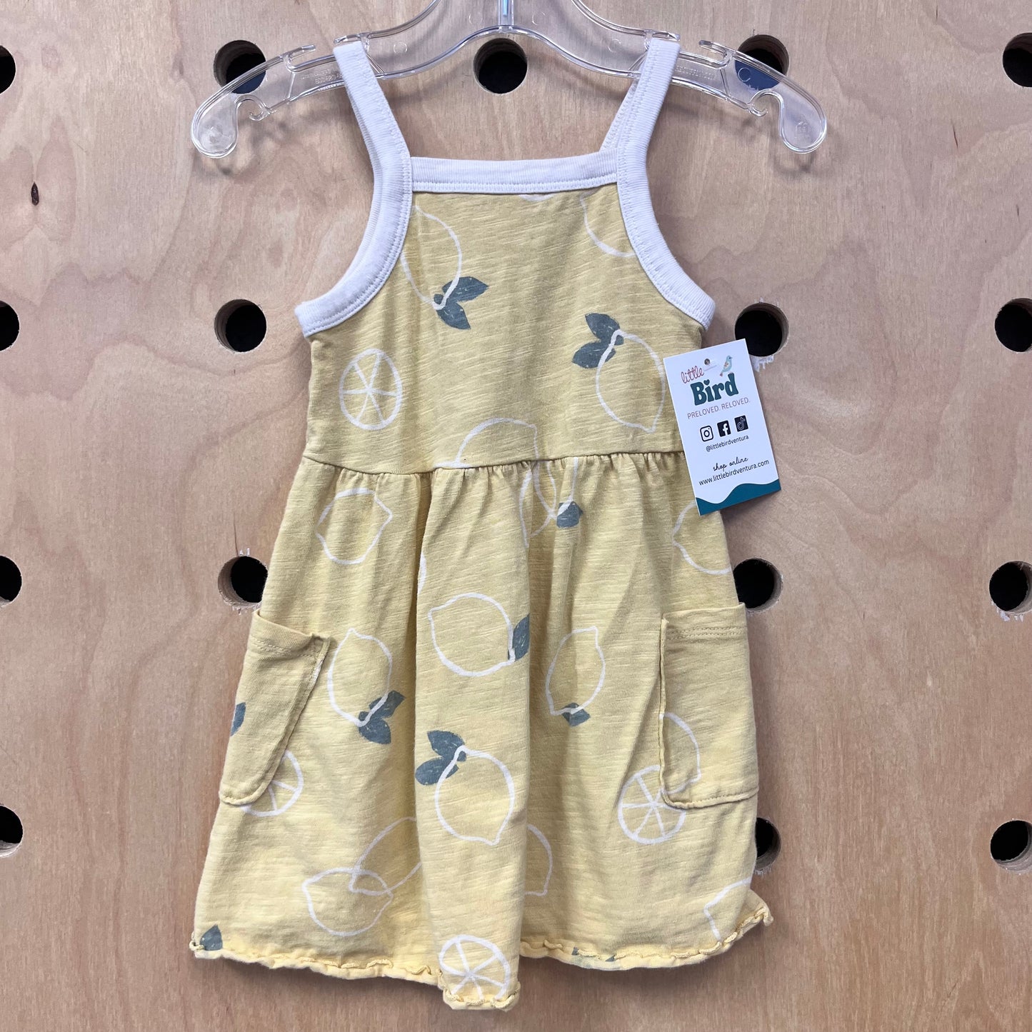 Yellow Fruits Dress