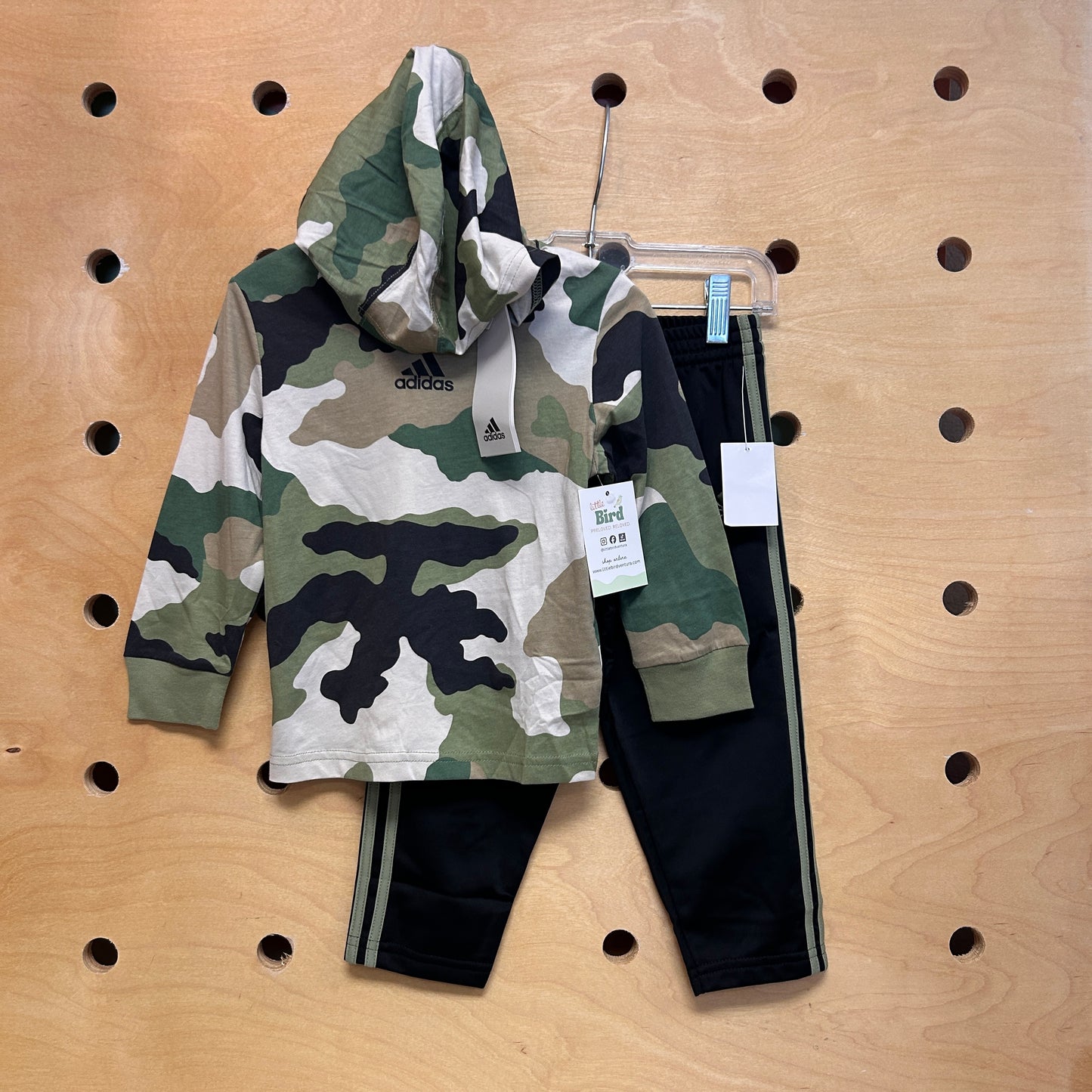 Camo Print Hoodie Tee & Track Pants NEW!
