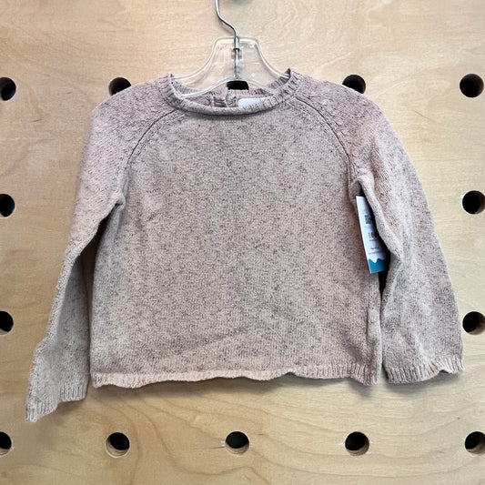 Beige Speckled Sweater