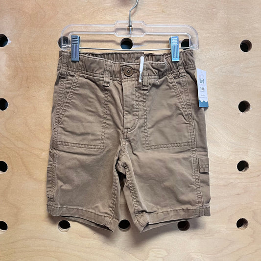 Brown Cargo Shorts