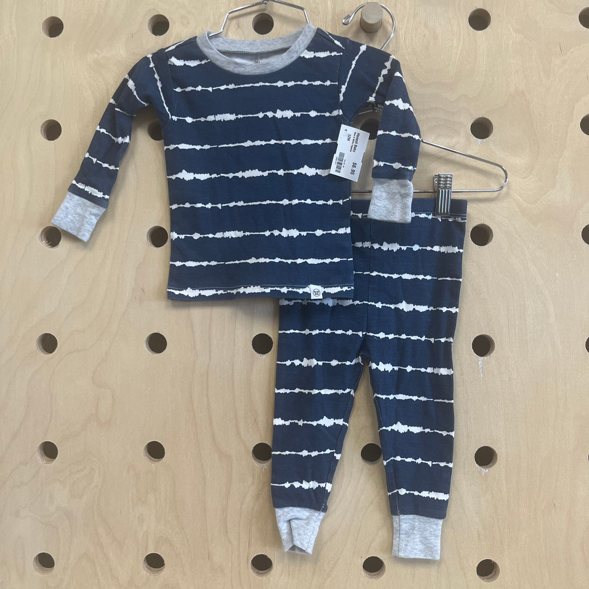 Blue & White Pajamas