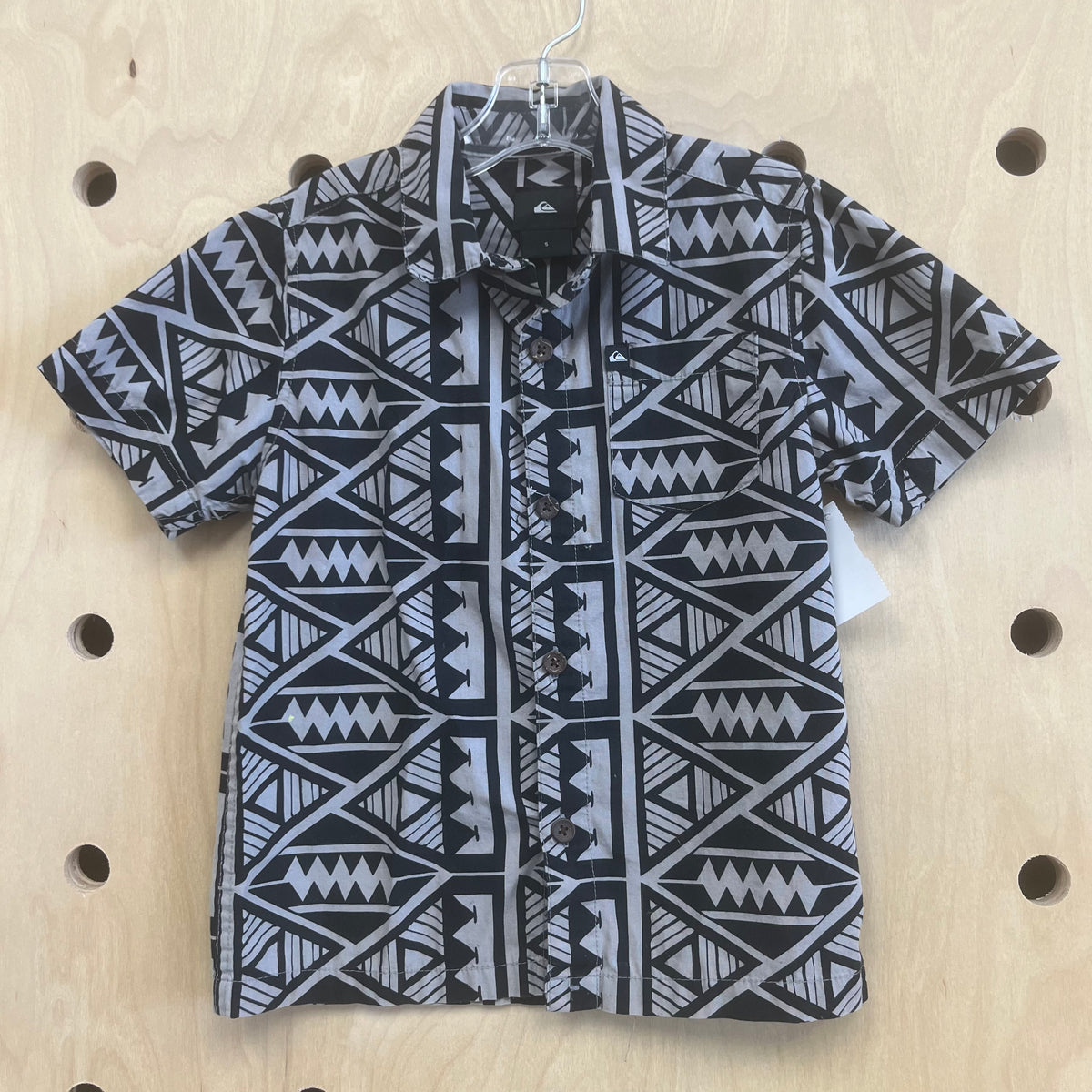 Grey & Black TIki Shirt